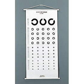 視力検査 楽天市場】視力検査キット 【 遮眼子 視力検査 検眼表 1枚セット