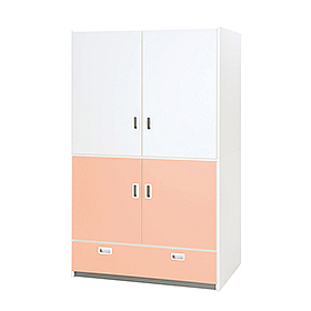 みかん 美品 檜 オーダーメイド クローゼット 棚 キャビネット みかん